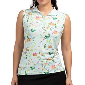 NWT Kastel Denmark Picnic Tank 1/4 Zip